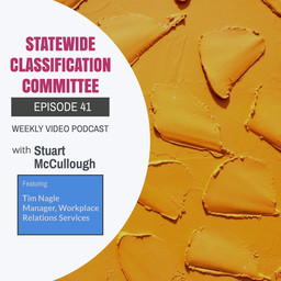 Episode 41 - Statewide Classification Committee