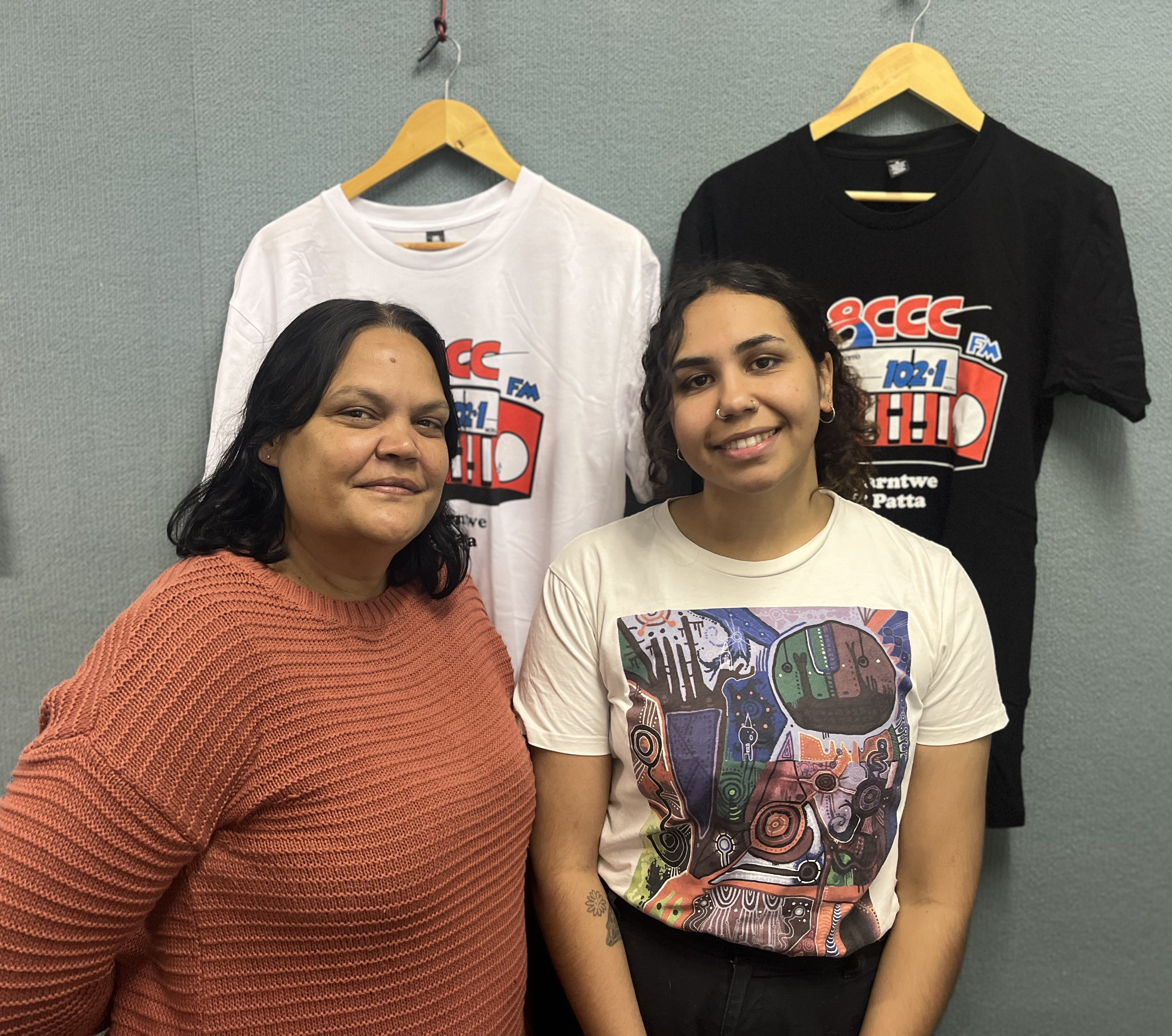 NAIDOC family fun day Tennant Creek 2024 - Rachel and Cassandra