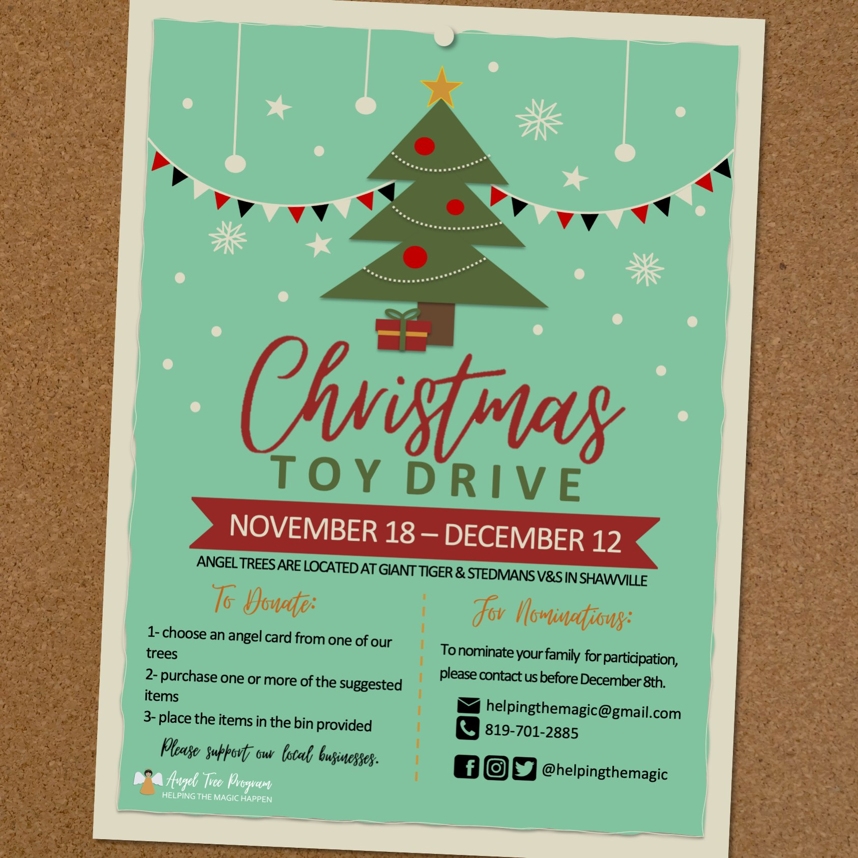 Interview - Megan Coleman - Angel tree Shawville