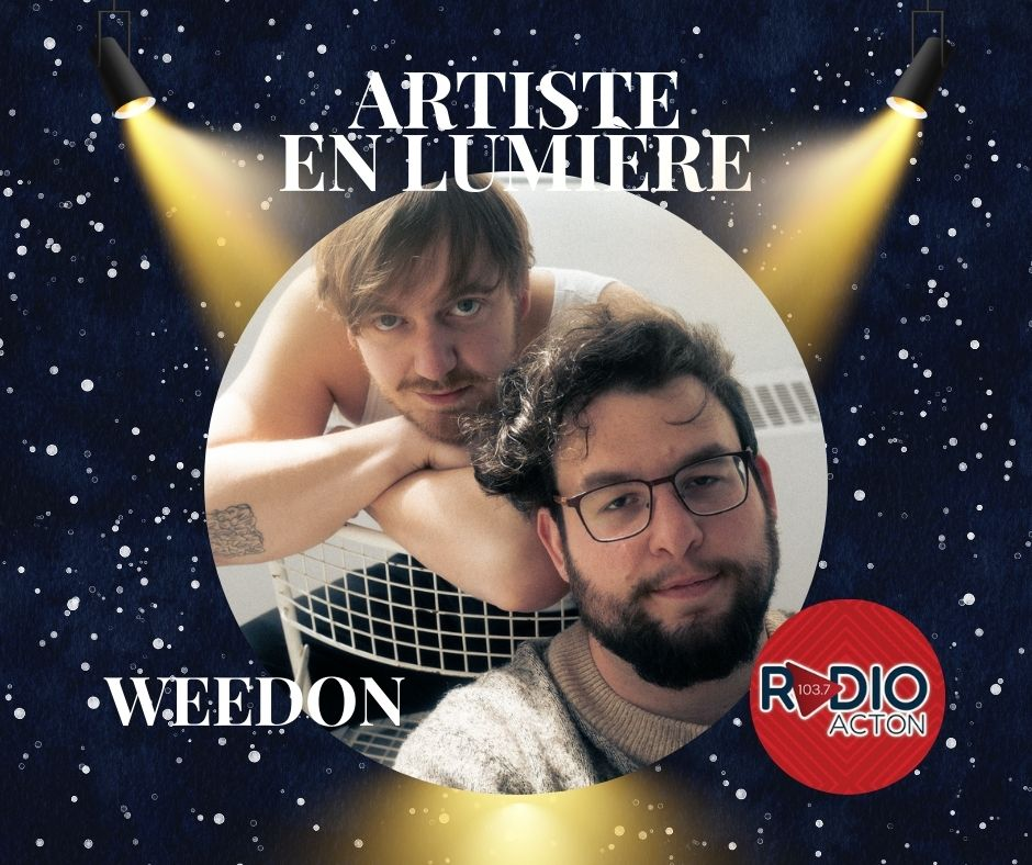 ARTISTE EN LUMIÈRE: Weedon episode artwork
