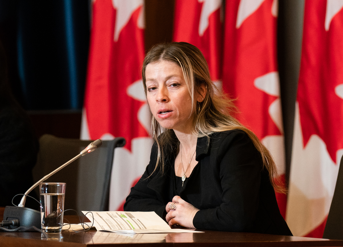 La députée Andréanne Larouche très dure à l'endroit du gouvernement libéral
