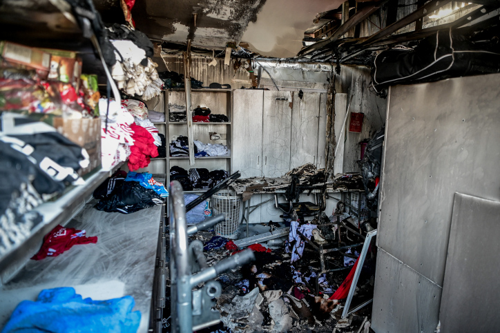 פעילי לה פמיליה נעצרו: החשד - הצתת מתחם האימונים של הפועל ת"א