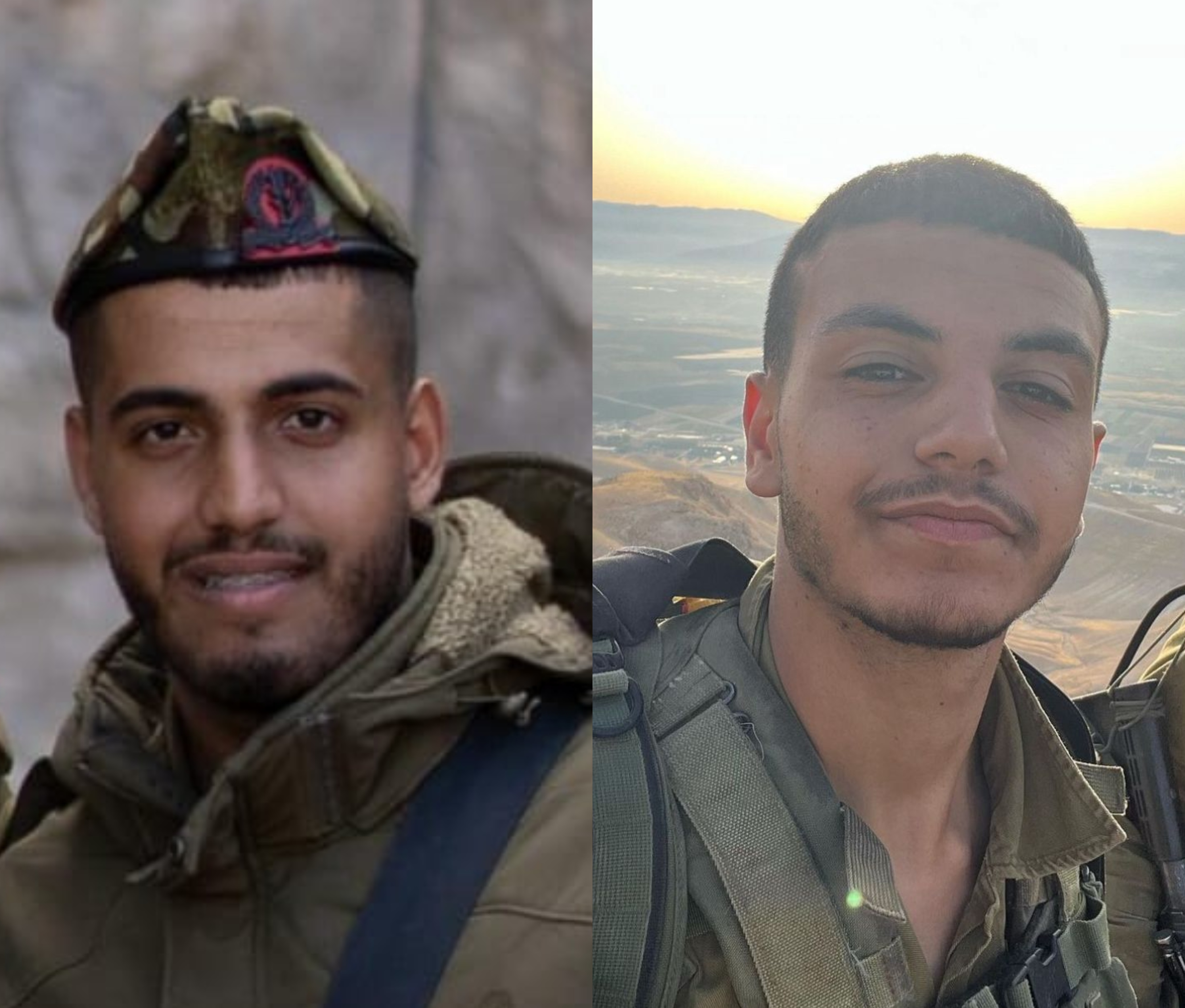 הובאו למנוחות סמל דולב מלכה וסמל אפיק טרי