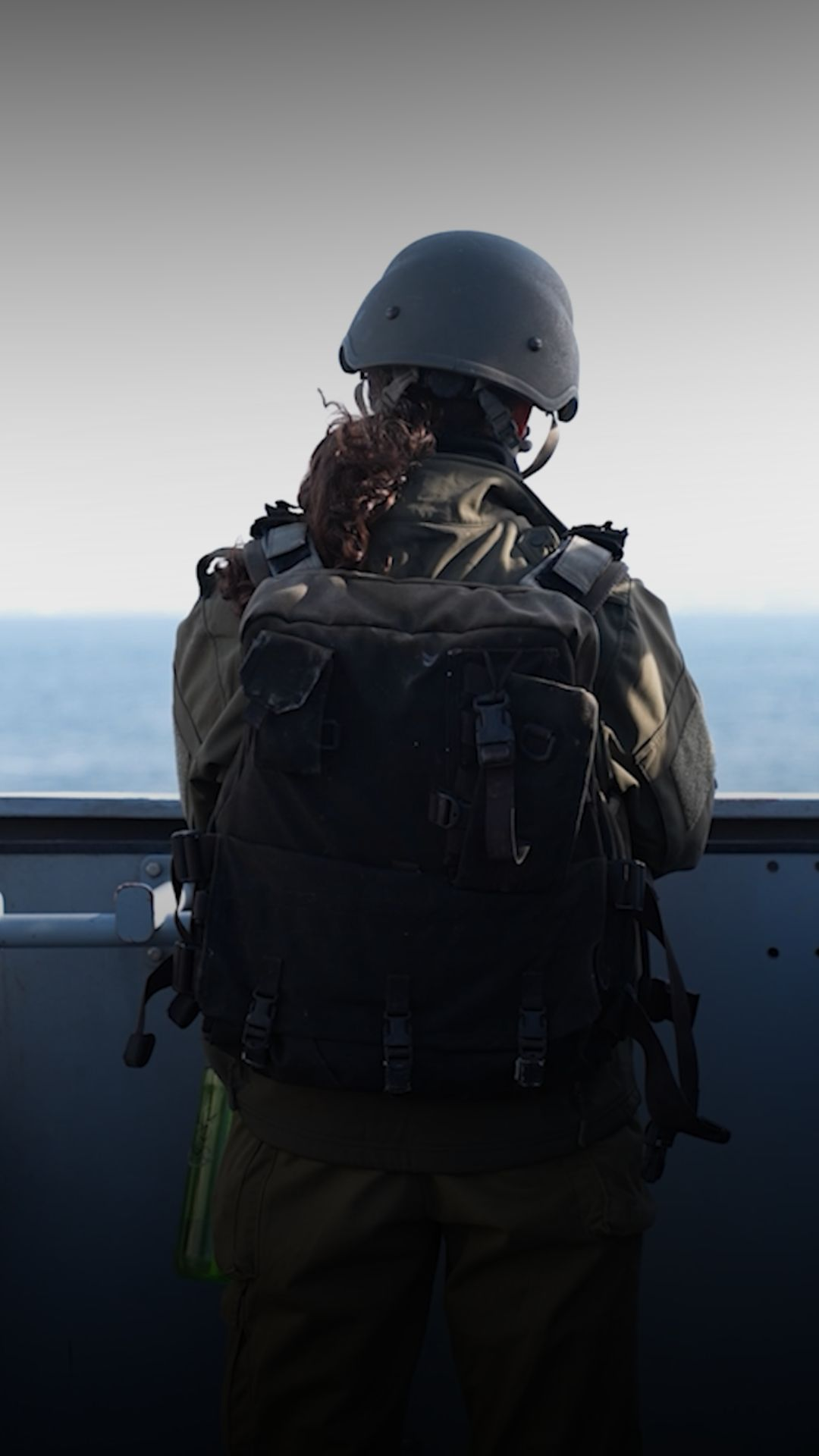 גלצ עם לוחמי חיל הים