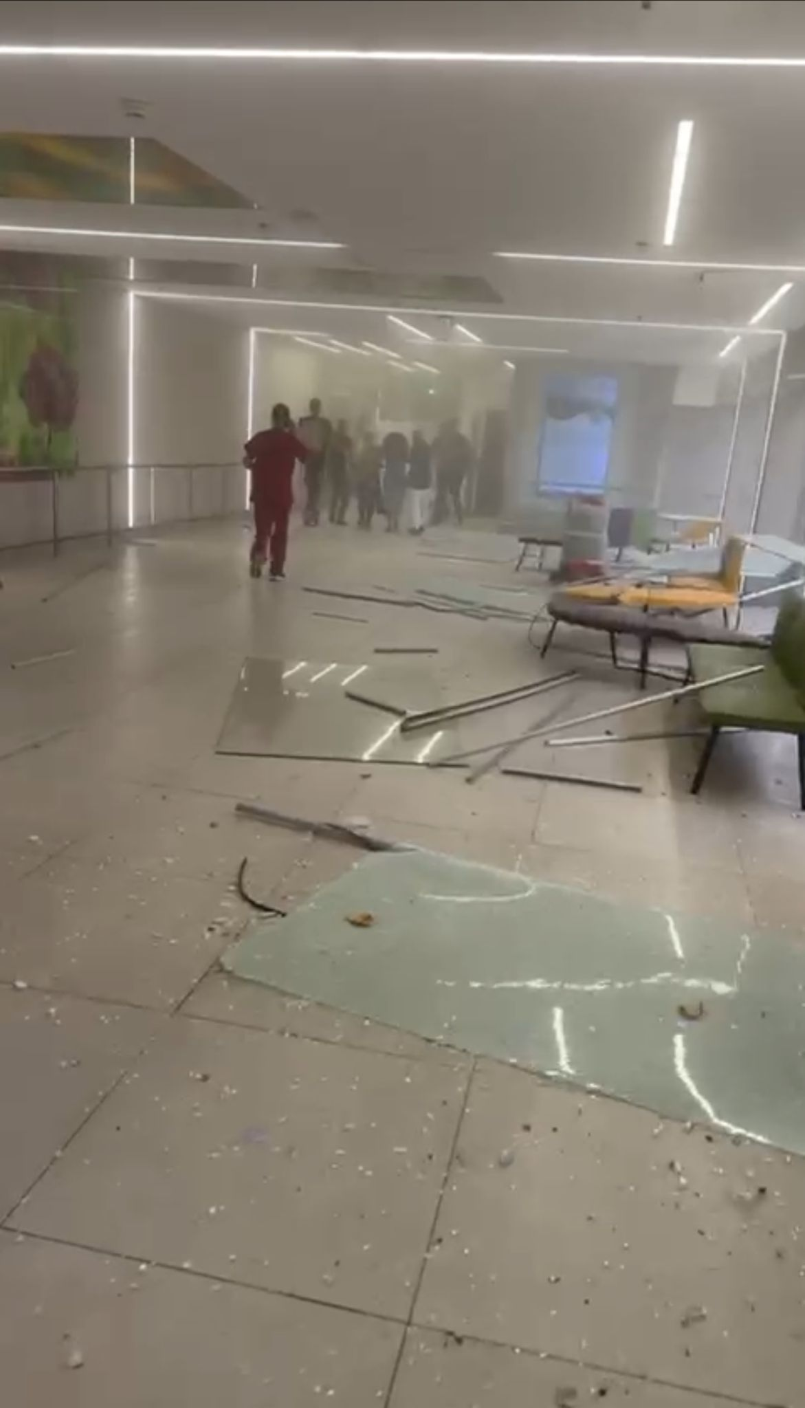 מטח מאירן: נפילה בביה"ח סורוקה