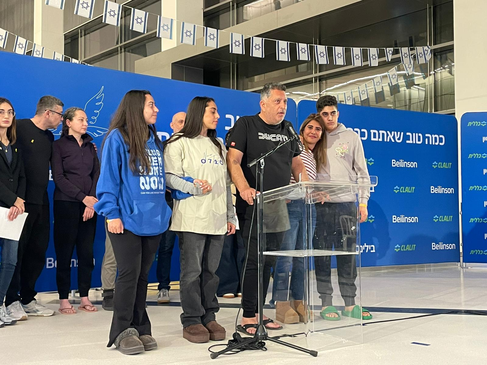 משפחות 4 התצפיתניות ששוחררו מהשבי בשבת מדברות