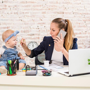 איך תשרדו את יום בעבודה עם הילדים?