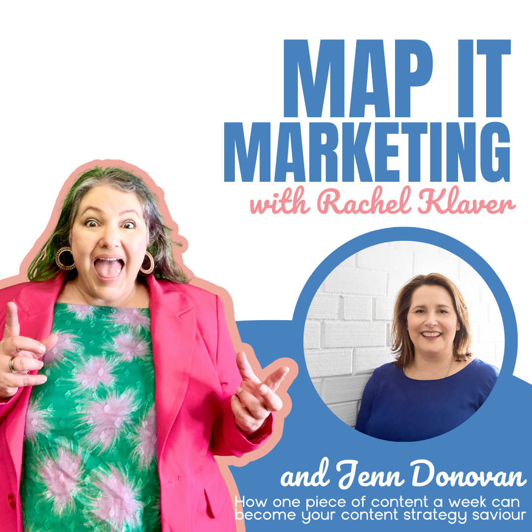 How One Piece of Content a Week Can Become Your Content Strategy Saviour - with Jenn Donovan