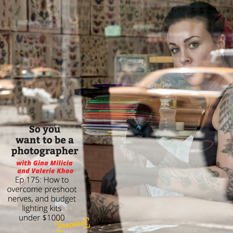 PHOTO 175: Snapshot: How to overcome preshoot nerves and budget lighting kits under $1000 episode artwork