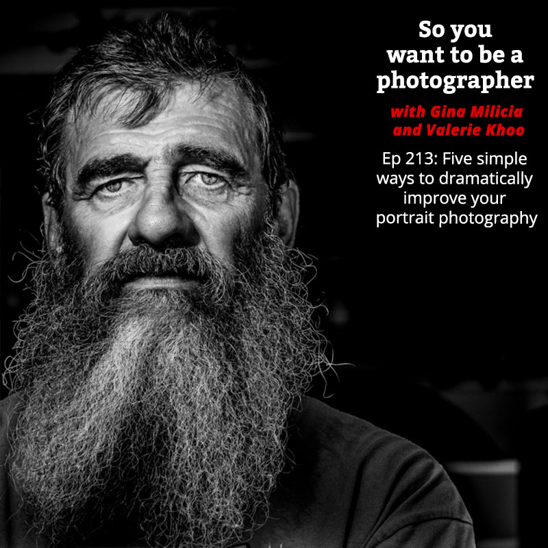 PHOTO 213: Five simple ways to dramatically improve your portrait photography episode artwork
