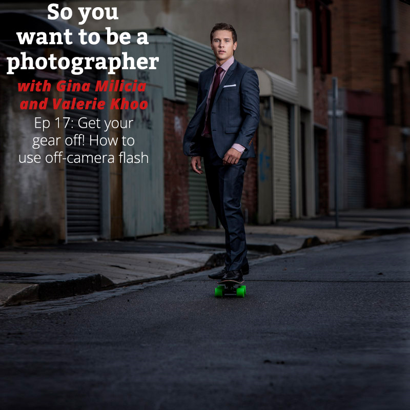 PHOTO 017: Get your gear off! How to use off-camera flash. Part 1: Speedlites episode artwork