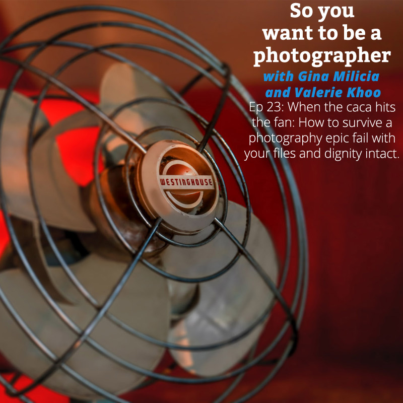 PHOTO 023: When the caca hits the fan: How to survive a photography epic fail with your files and dignity intact. episode artwork