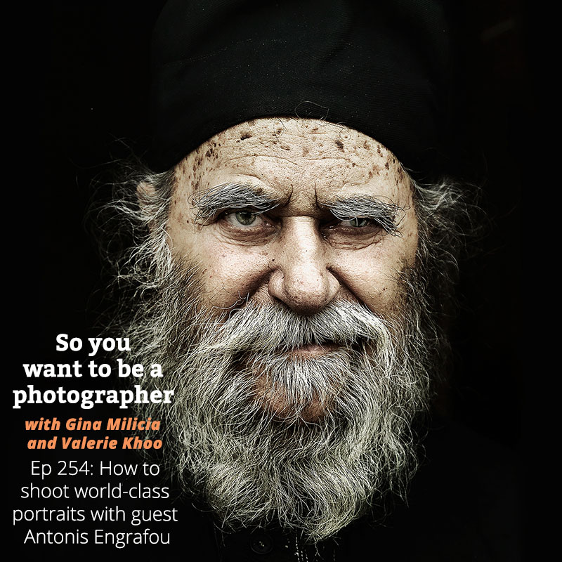 PHOTO 254: How to shoot world class portraits with guest Antonis Engrafou episode artwork