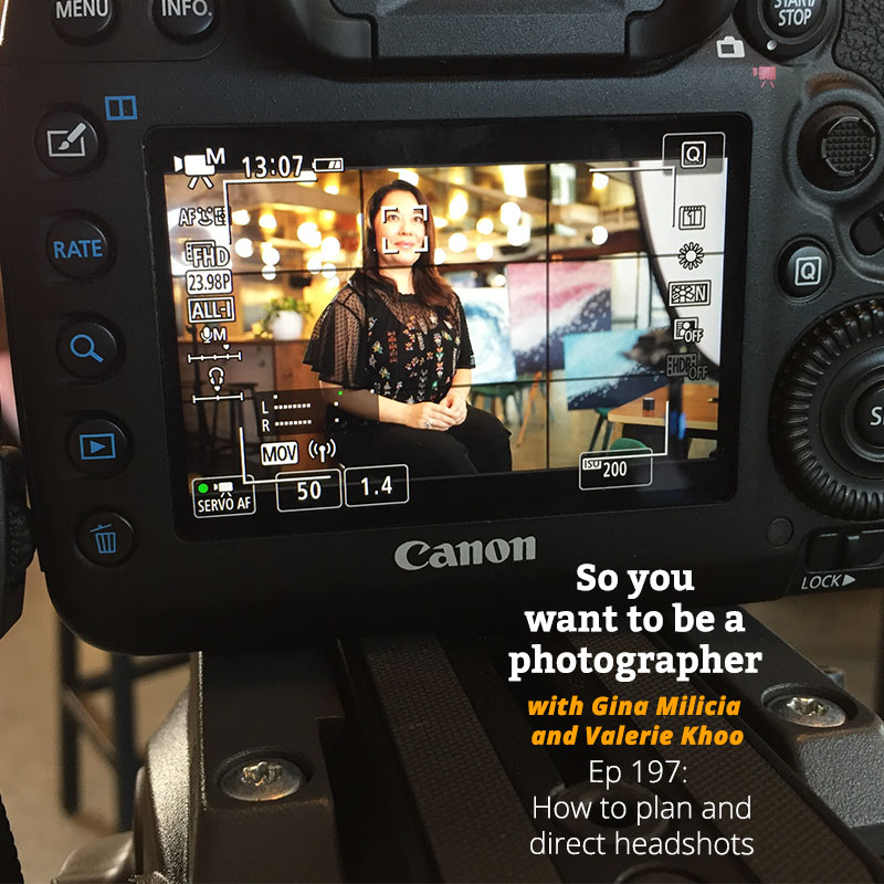 PHOTO 197: How to plan and direct headshots episode artwork