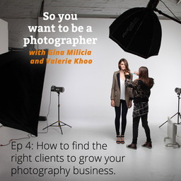 PHOTO 004: How to find the right clients to grow your photography business