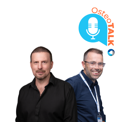 Fresh look, big year: Osteo Talk 2024 episode artwork