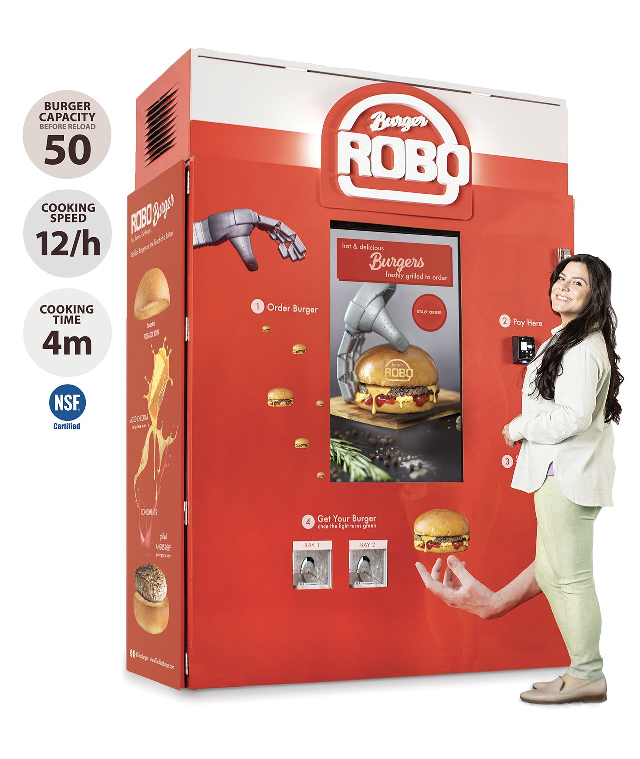 Burger vending machine gets Shark Tank boost