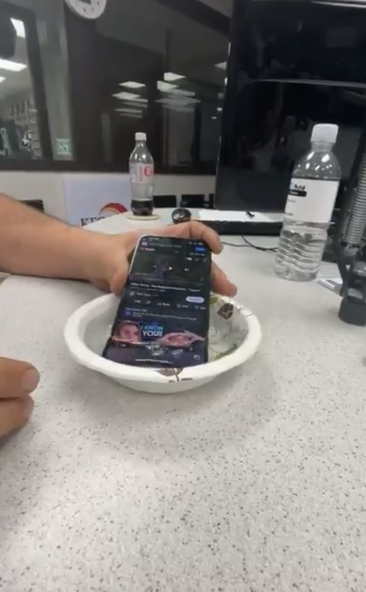A YouTube video that can "fix" a wet phone...?