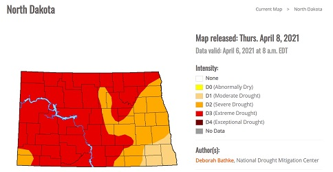 North Dakota Governor Declares Drought Disaster