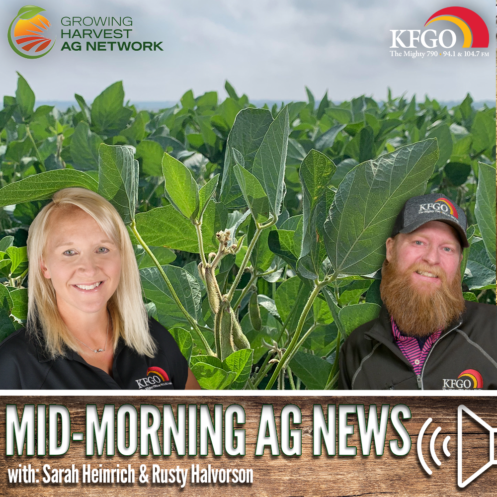 Mid-morning Ag News, August 14, 2026: A look at next week's forecast