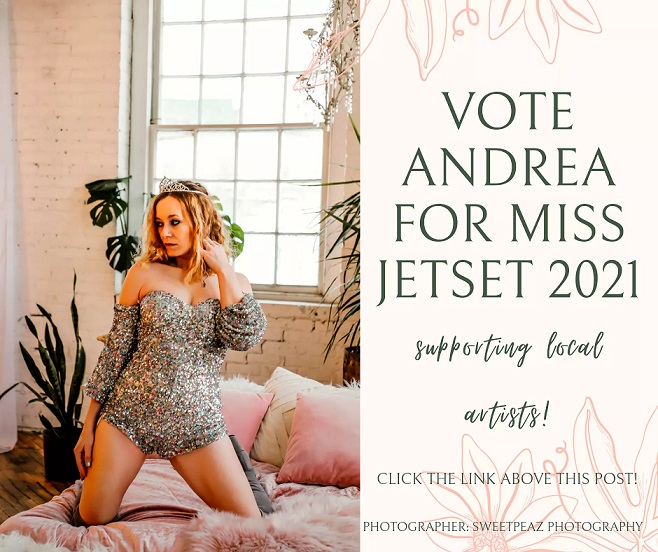 Andrea Jenkins Miss JetSet contest 1-11-21