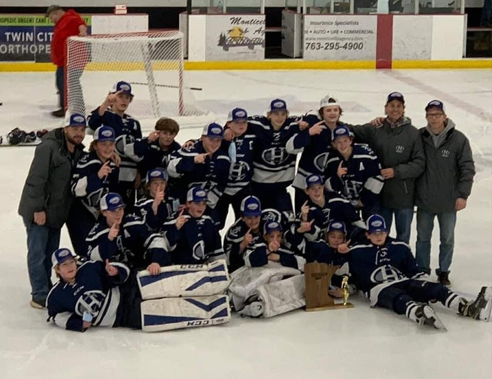 State Champions Hibbing Chisholm Peewee A's