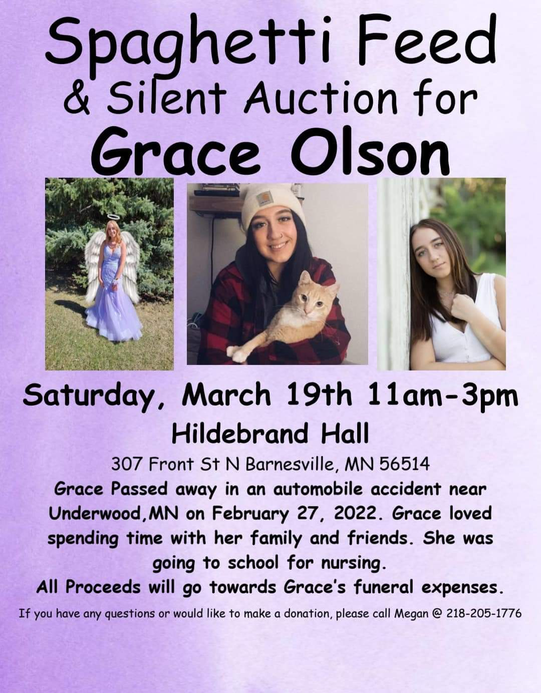 Megan Odland with Derek on Grace Olson benefit! episode artwork