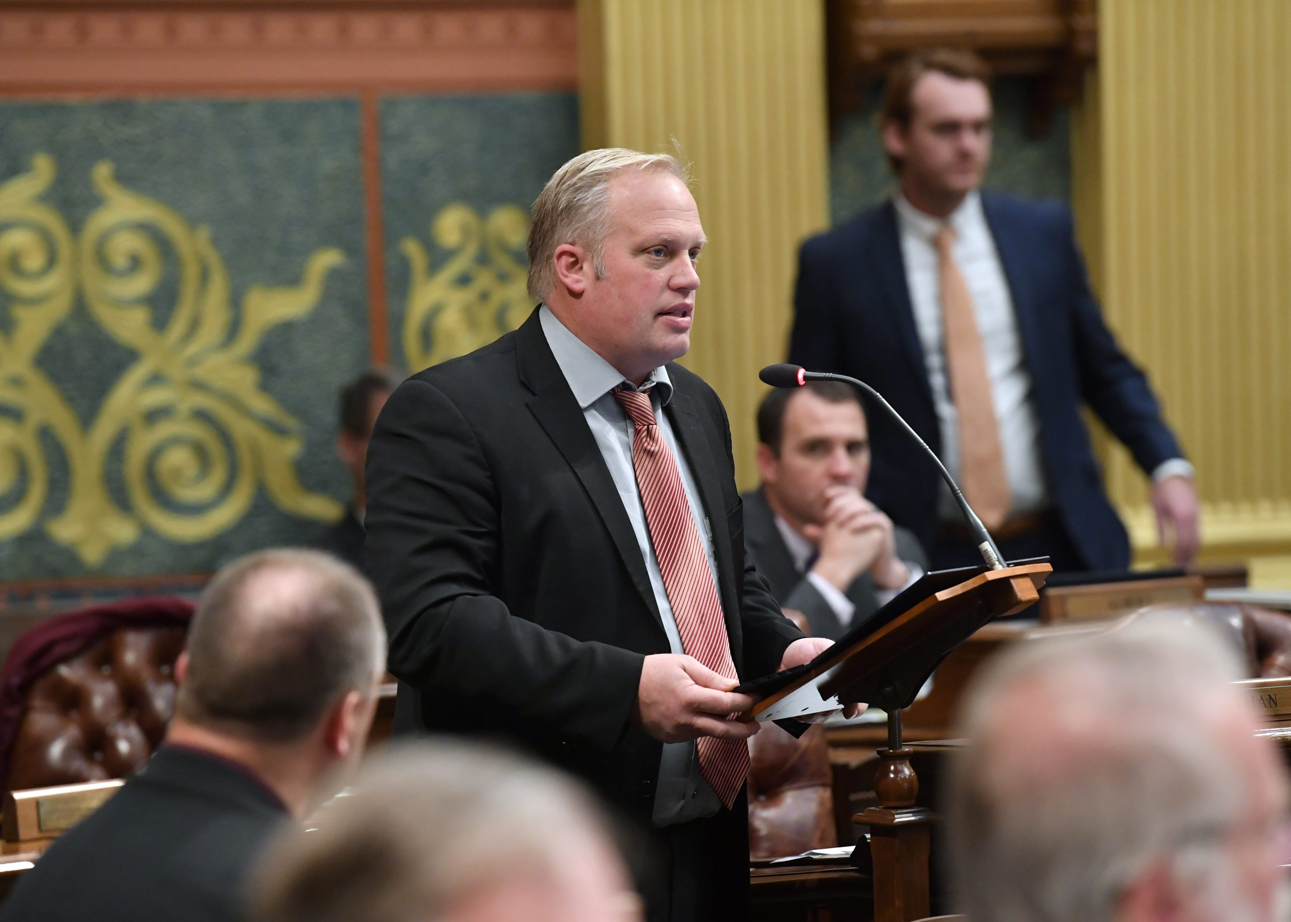 State House Rep. Luke Meerman Mar. 4