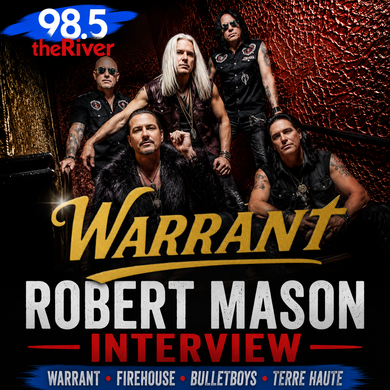 Warrant frontman Robert Mason