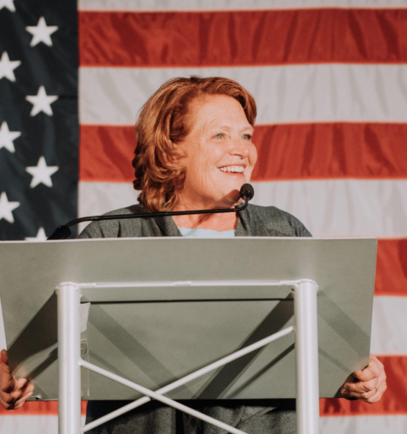 Heidi Heitkamp shares her point of view
