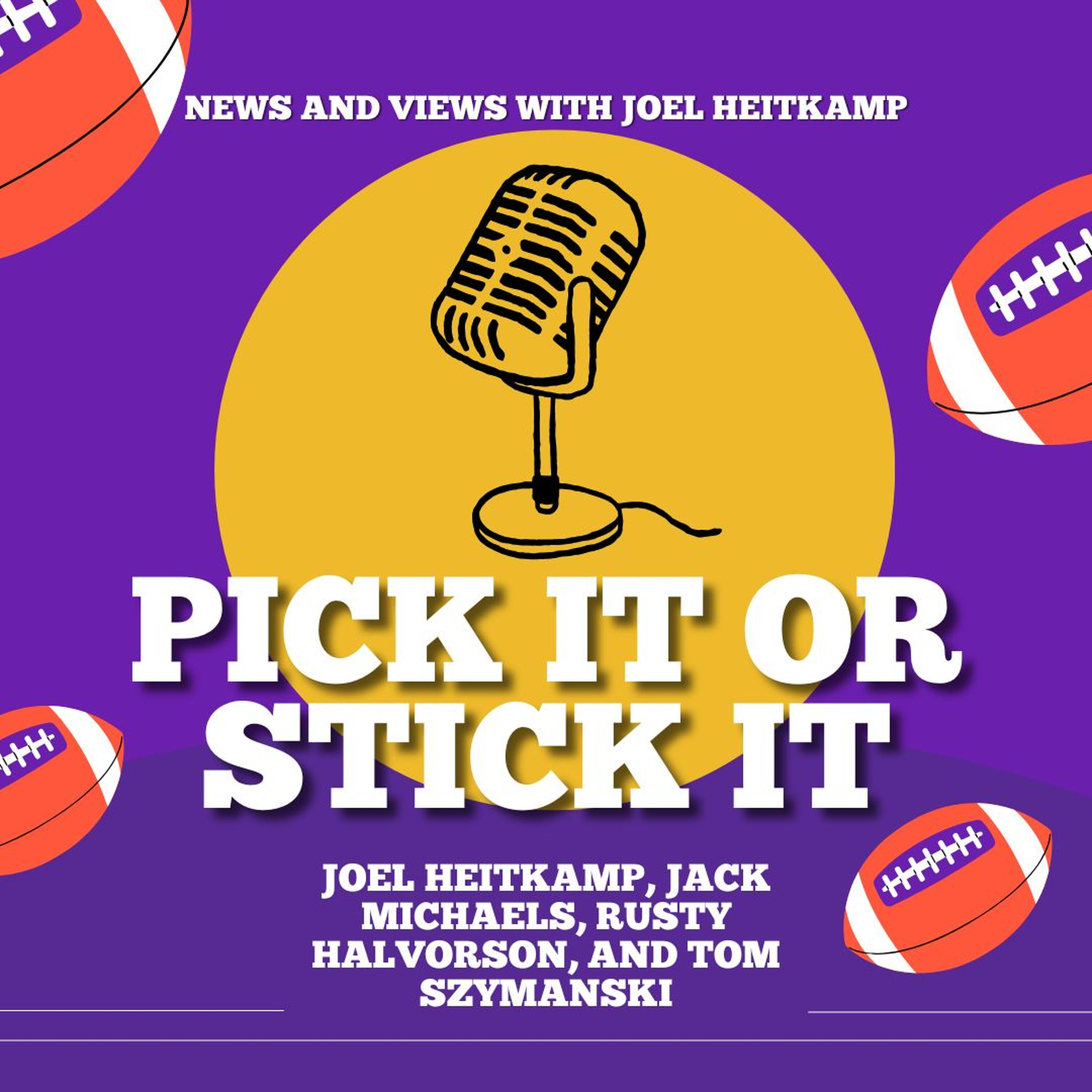 NFL Pick It or Stick It - Week 12 NFL Pick It or Stick It - Week 12
