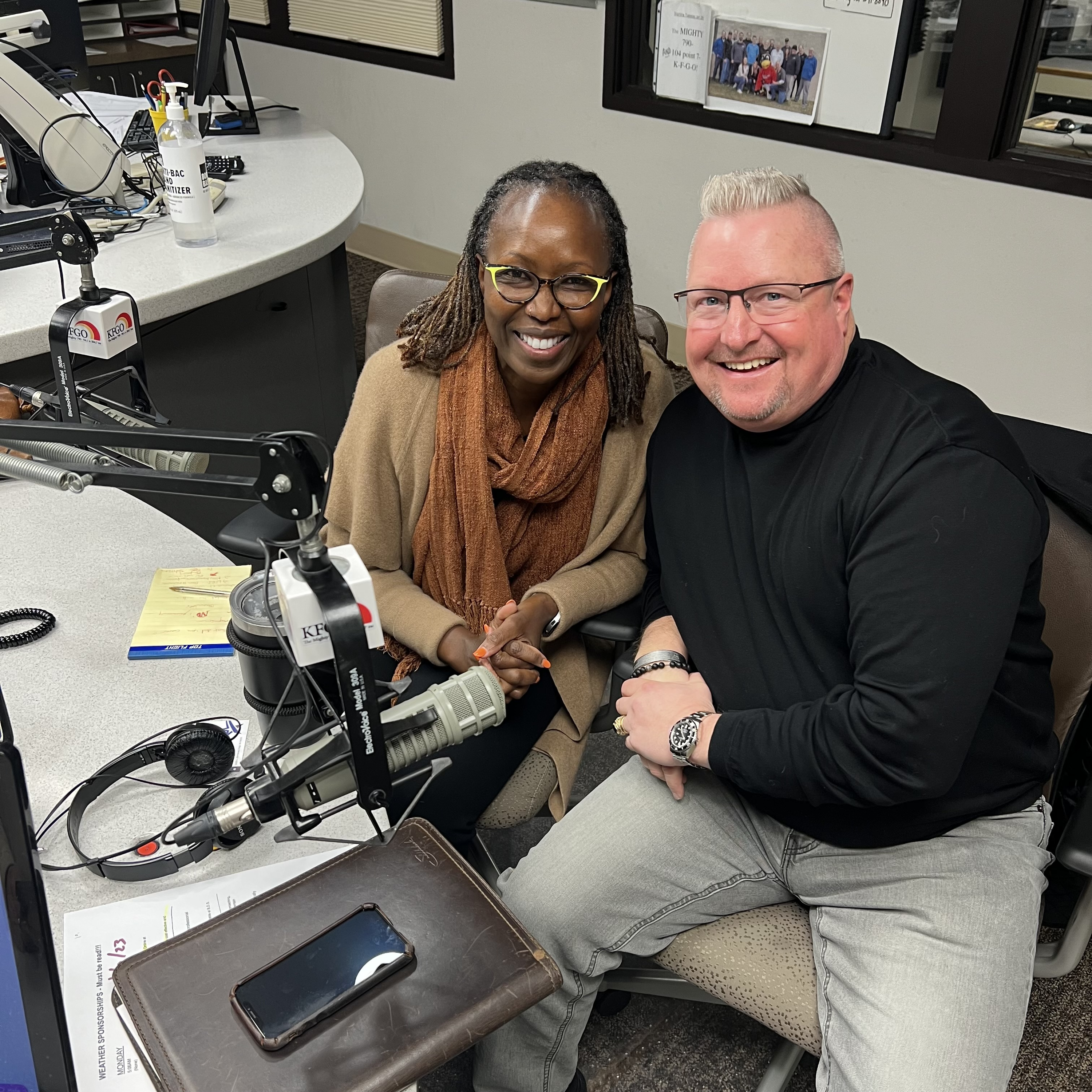 A bigger conversation with Mike and Laetitia