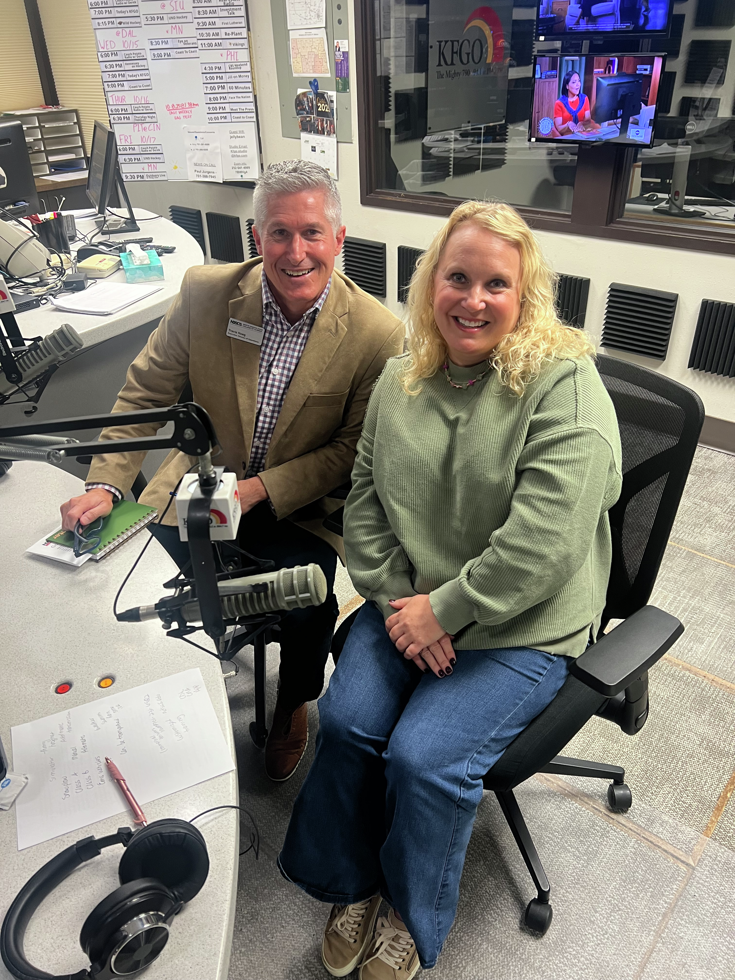 Travis Hoeg and Shannon Herman from NDSCS join Joel Heitkamp in the studio