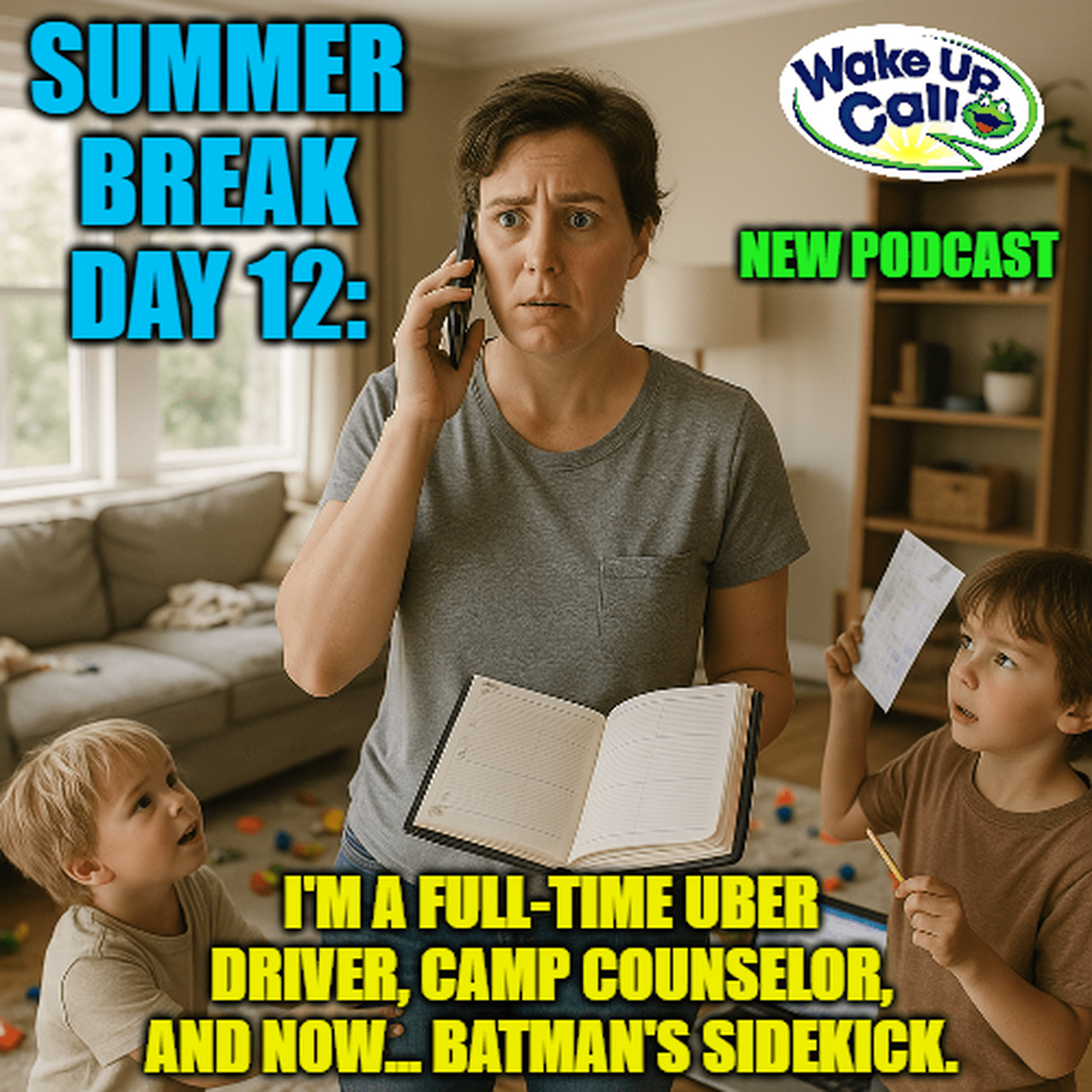 Summer Break Survival: Juggling Kids, Work, and a Kid Who Wants to Be Batman