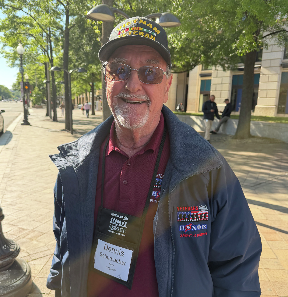 May 2026 Veterans Honor Flight - Dennis Schumacher, U.S. Navy