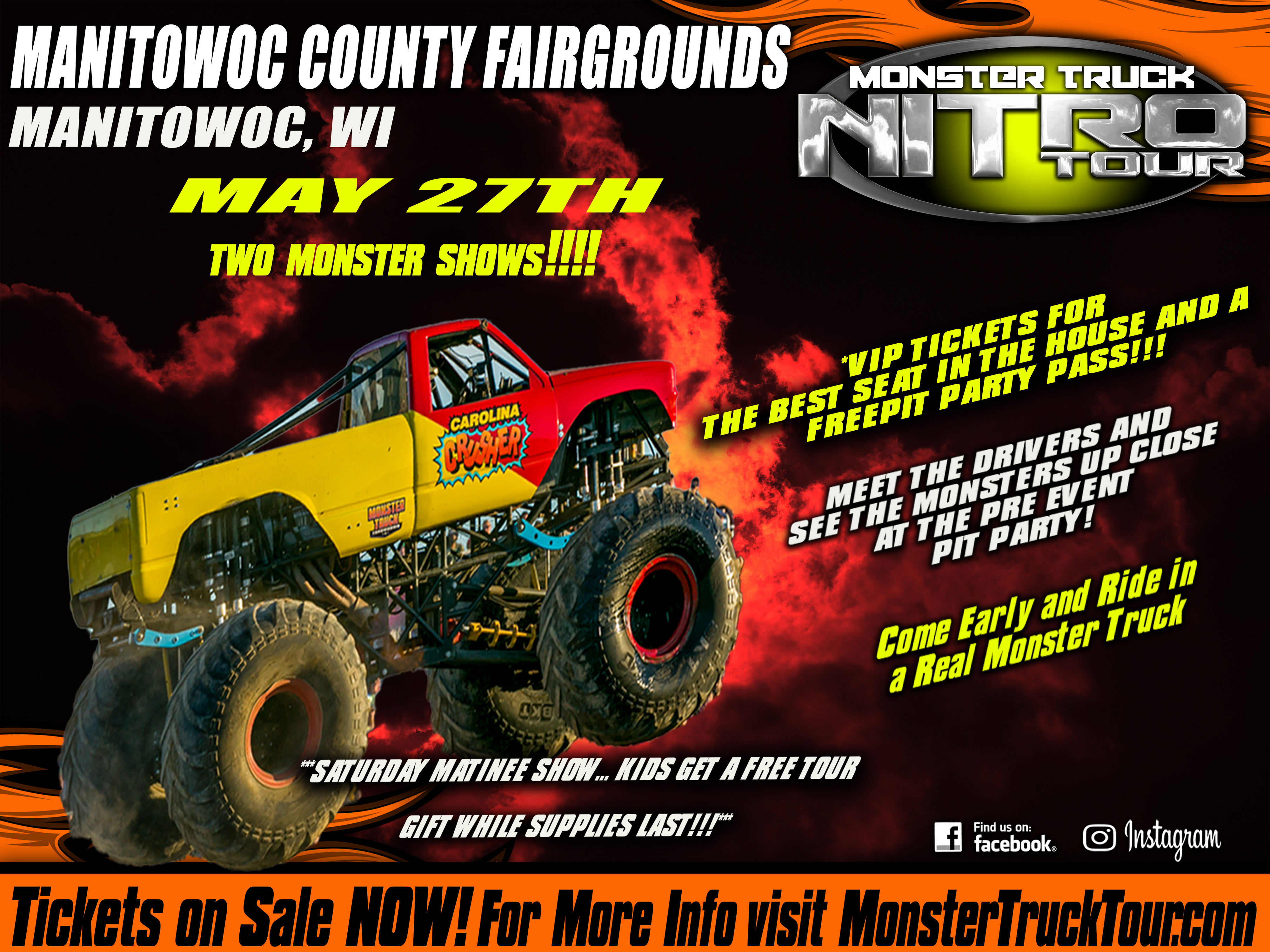 Otto talks with Mike from the Monster Truck Nitro Tour episode artwork