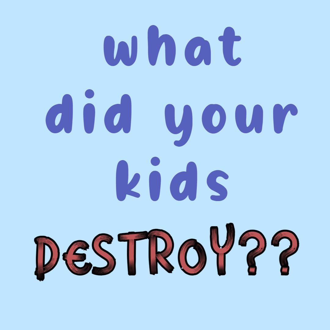 What Did Your Kid DESTROY?