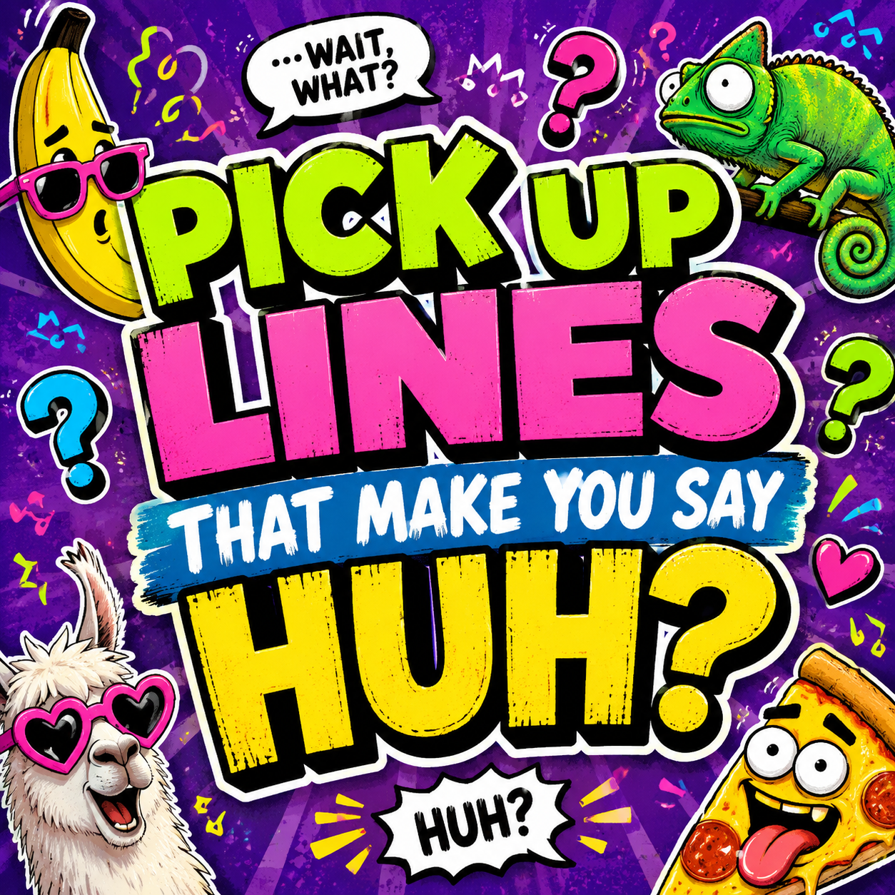 Pick Up Lines That Make Ya Say.... HUH? episode artwork