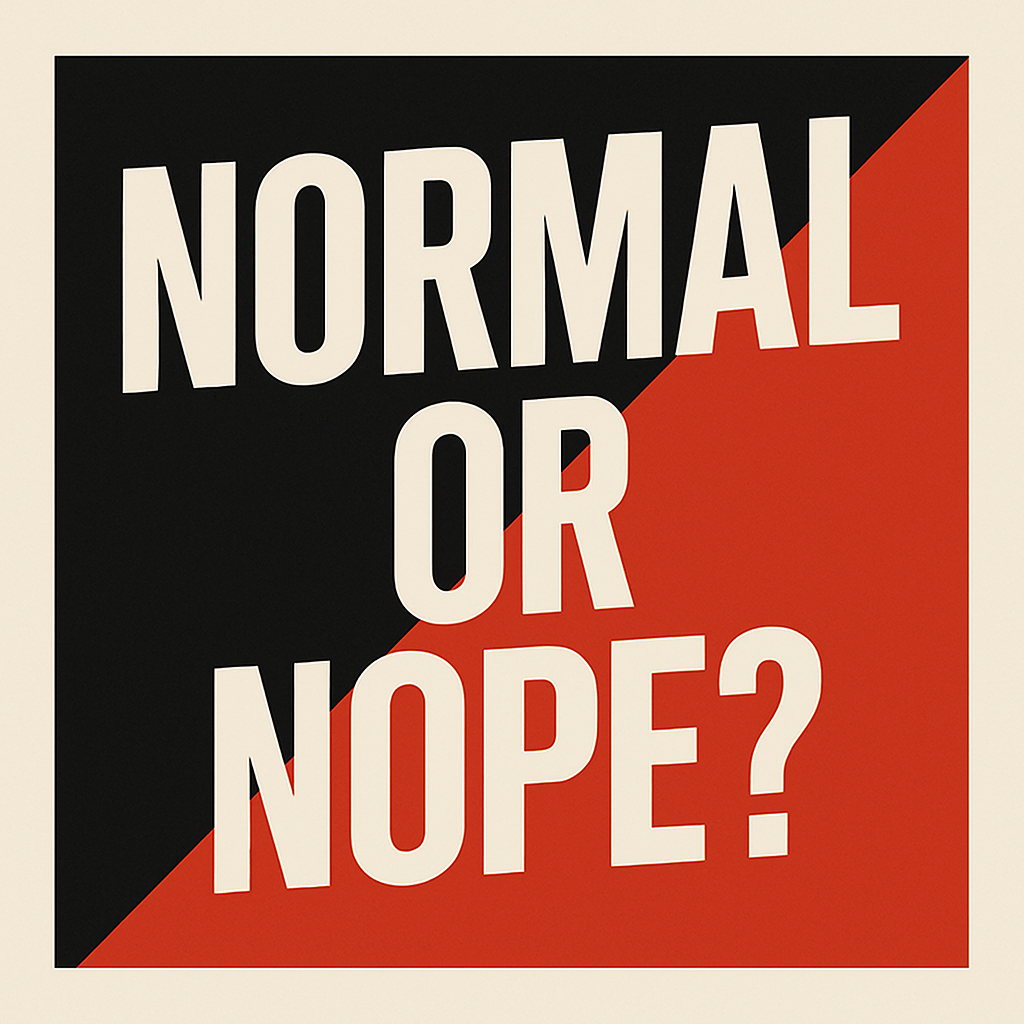 Normal Or Nope: That's MY FORK!