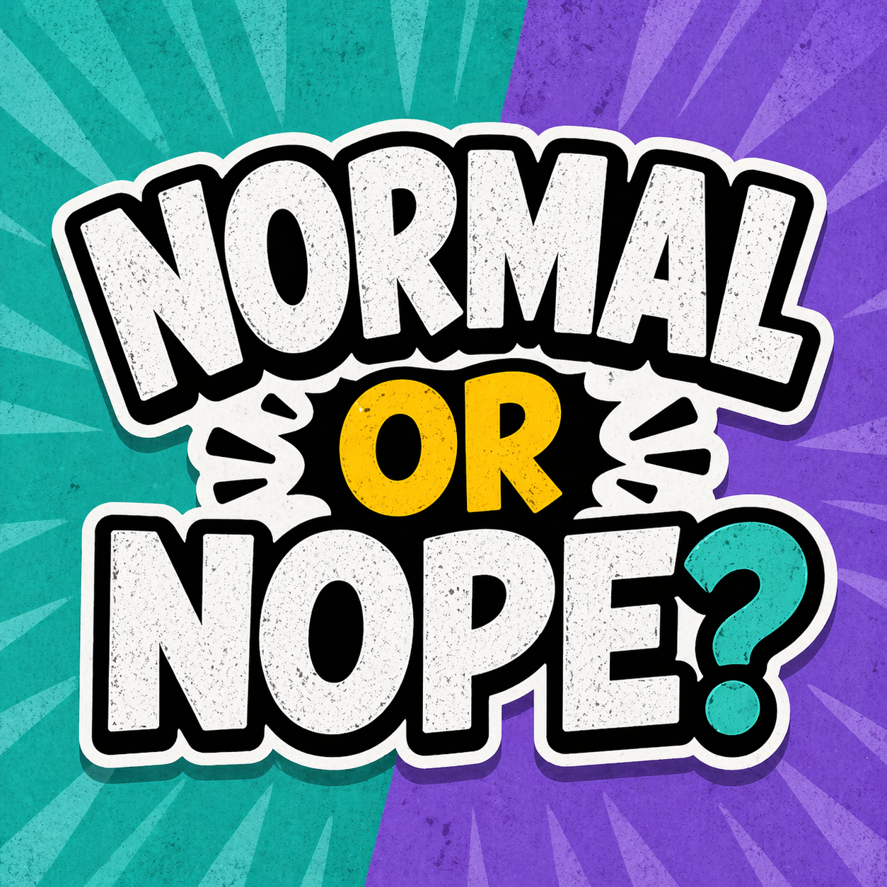 Normal Or Nope? episode artwork