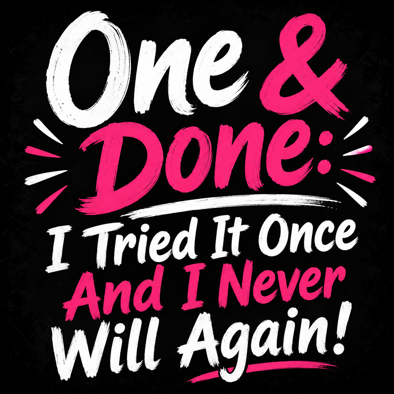 One & Done episode artwork
