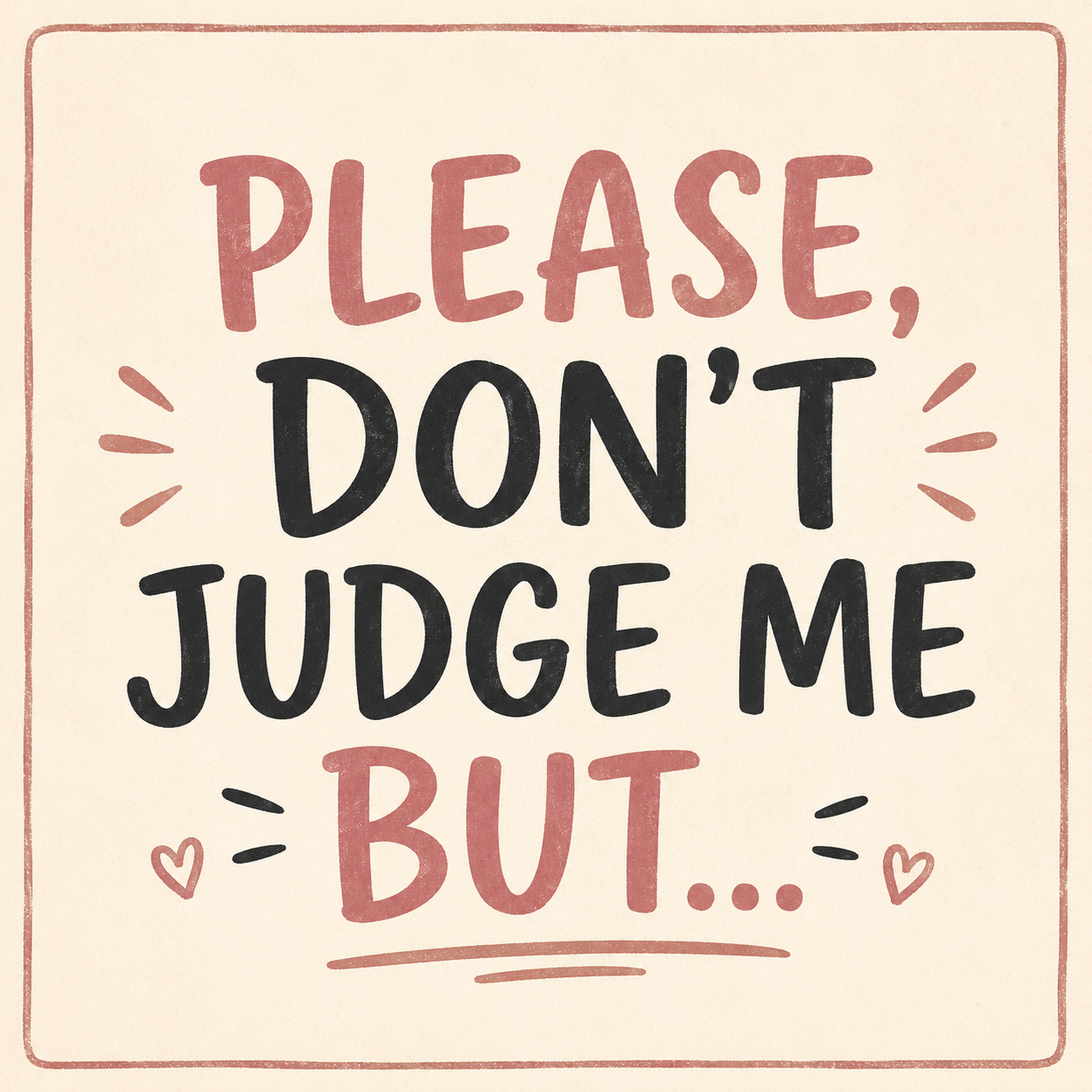 Please Don't Judge Me... But episode artwork