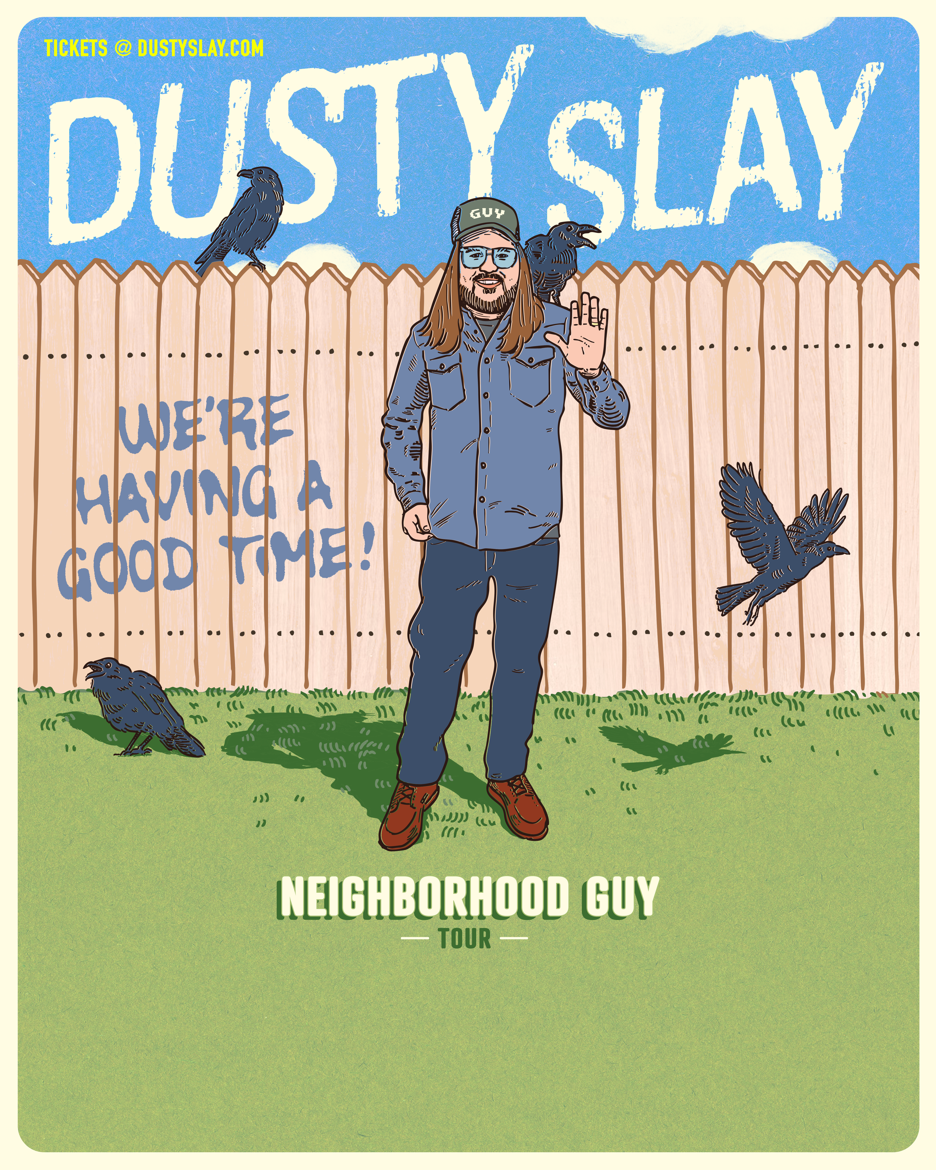 Comedian DUSTY SLAY on The Chris+Doc Show