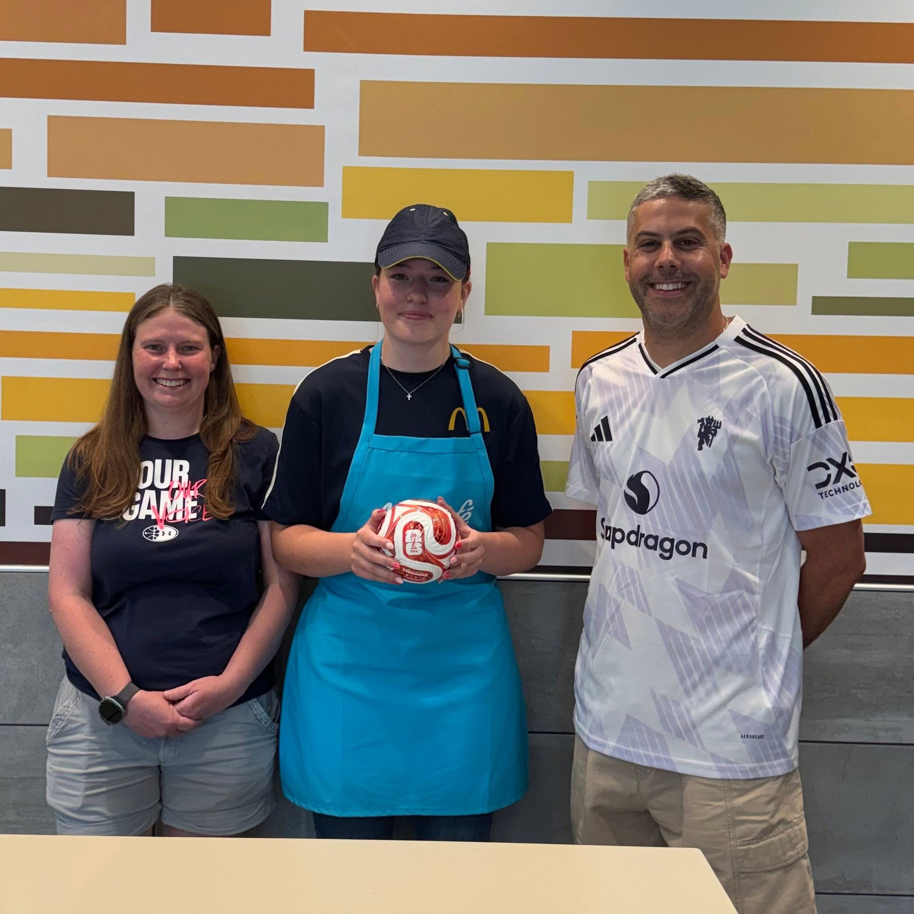 Annamarie Baker-Flag Bearer at World Cup Soccer Game 6-26-26 episode artwork