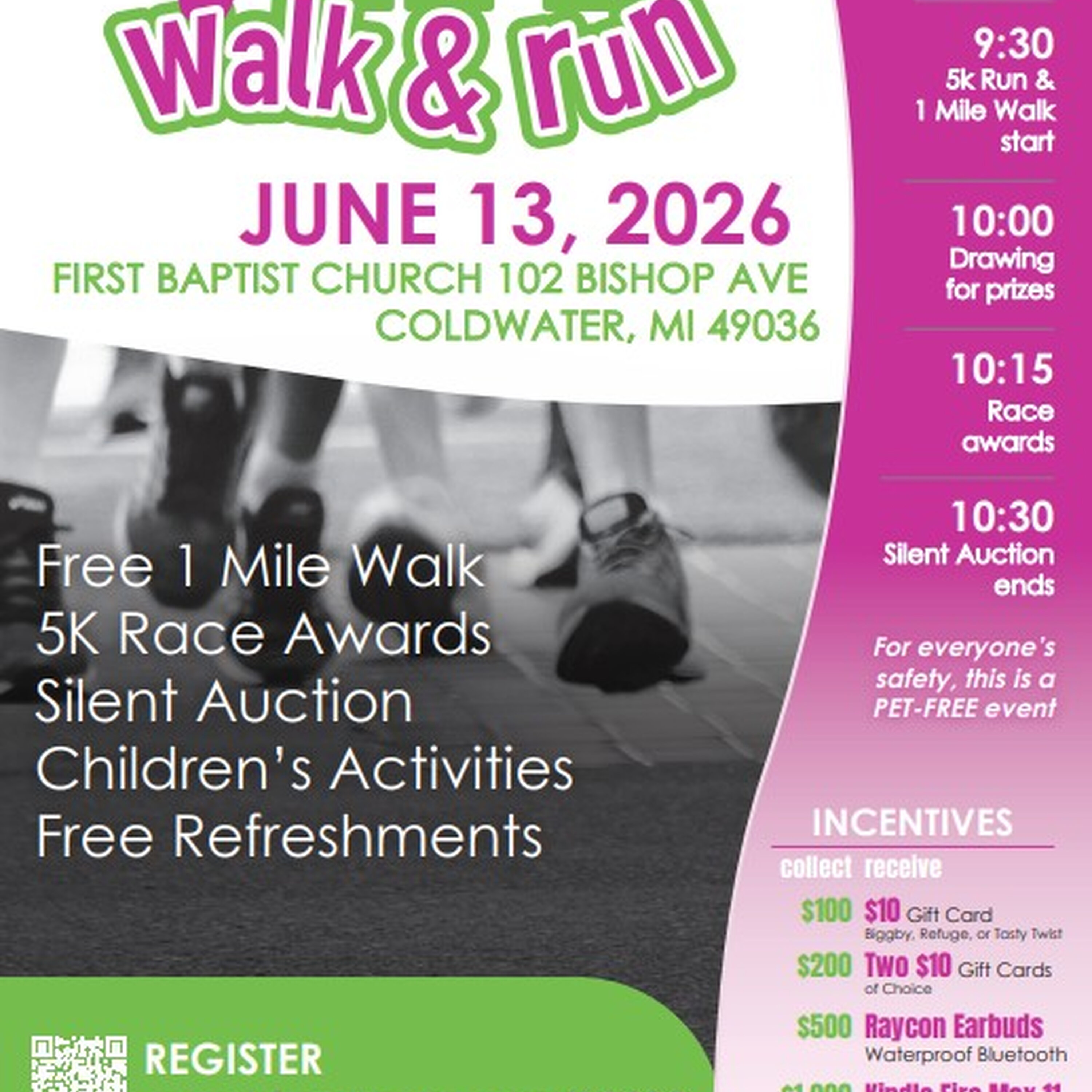 Jane Ford-Tiffany Schwemer-Beginnings Care Life Center-2026 Life Walk and Run Update 6-10-26