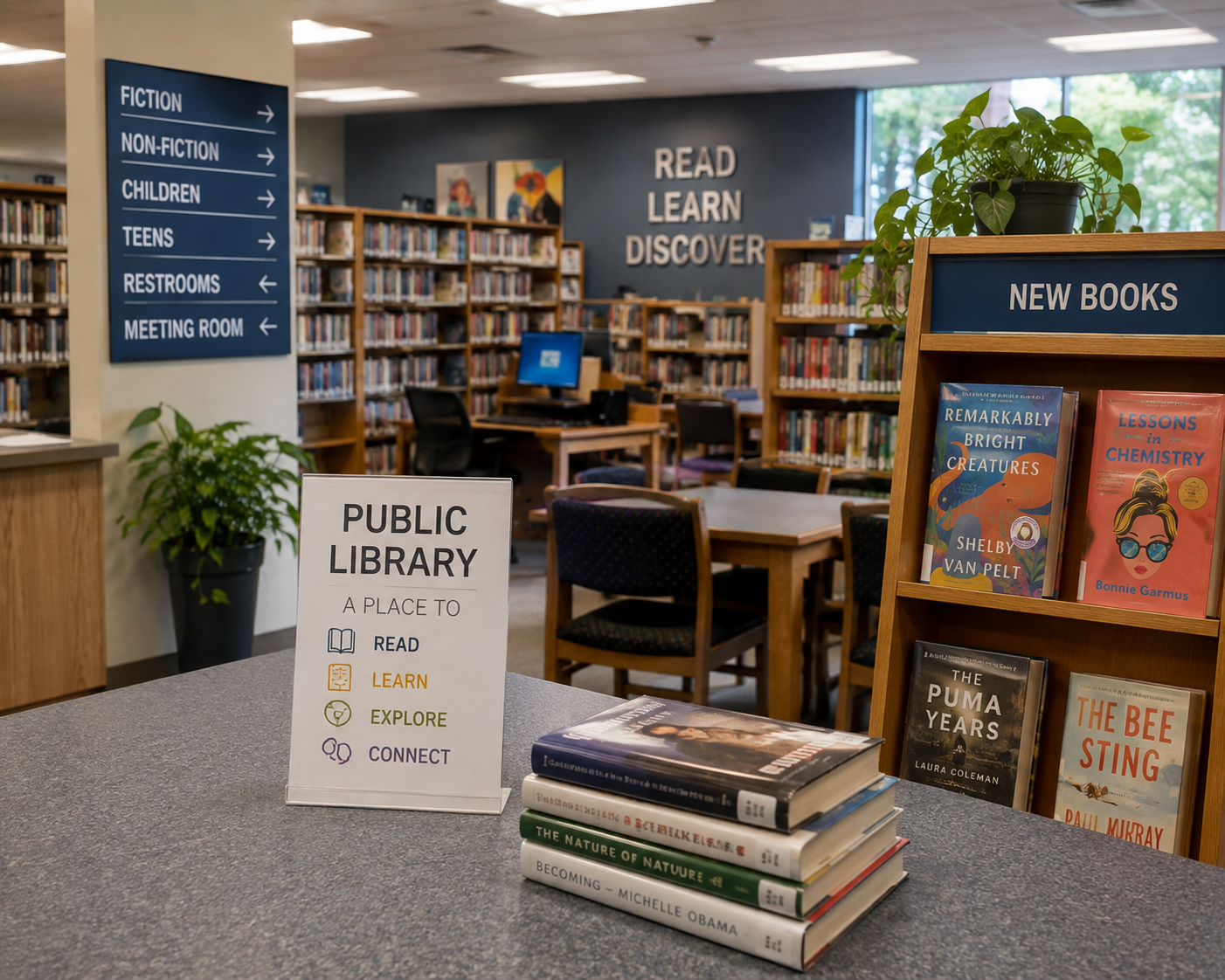 13 Siouxland Libraries, 500,000 Books, Bookmobile, E-Books and Dinosaurs 