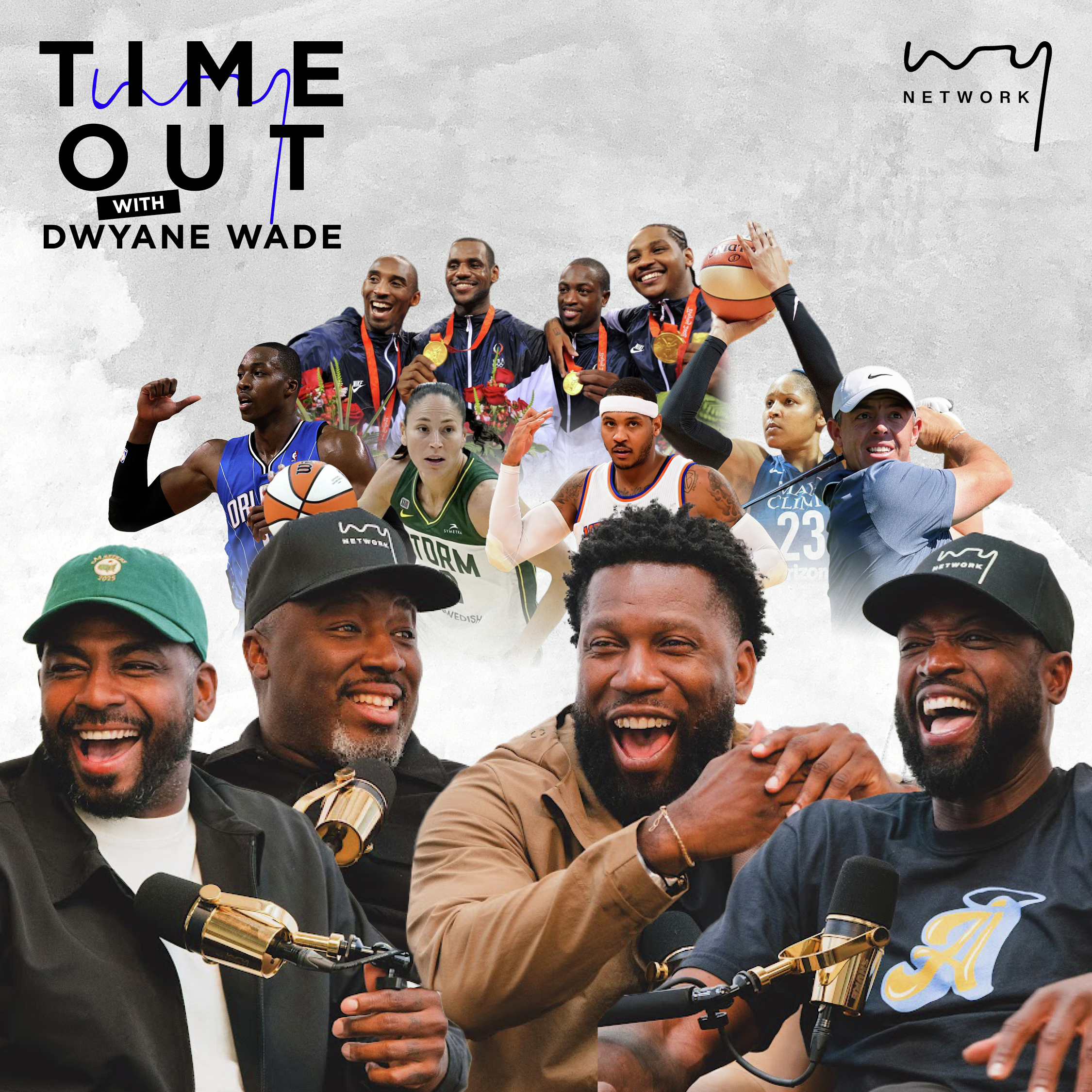 Unplugged & Recharged : Dwyane Wade and the Fellas Discuss 08 Redeem Team, NBA Hall of Fame Selections, and the PGA Masters