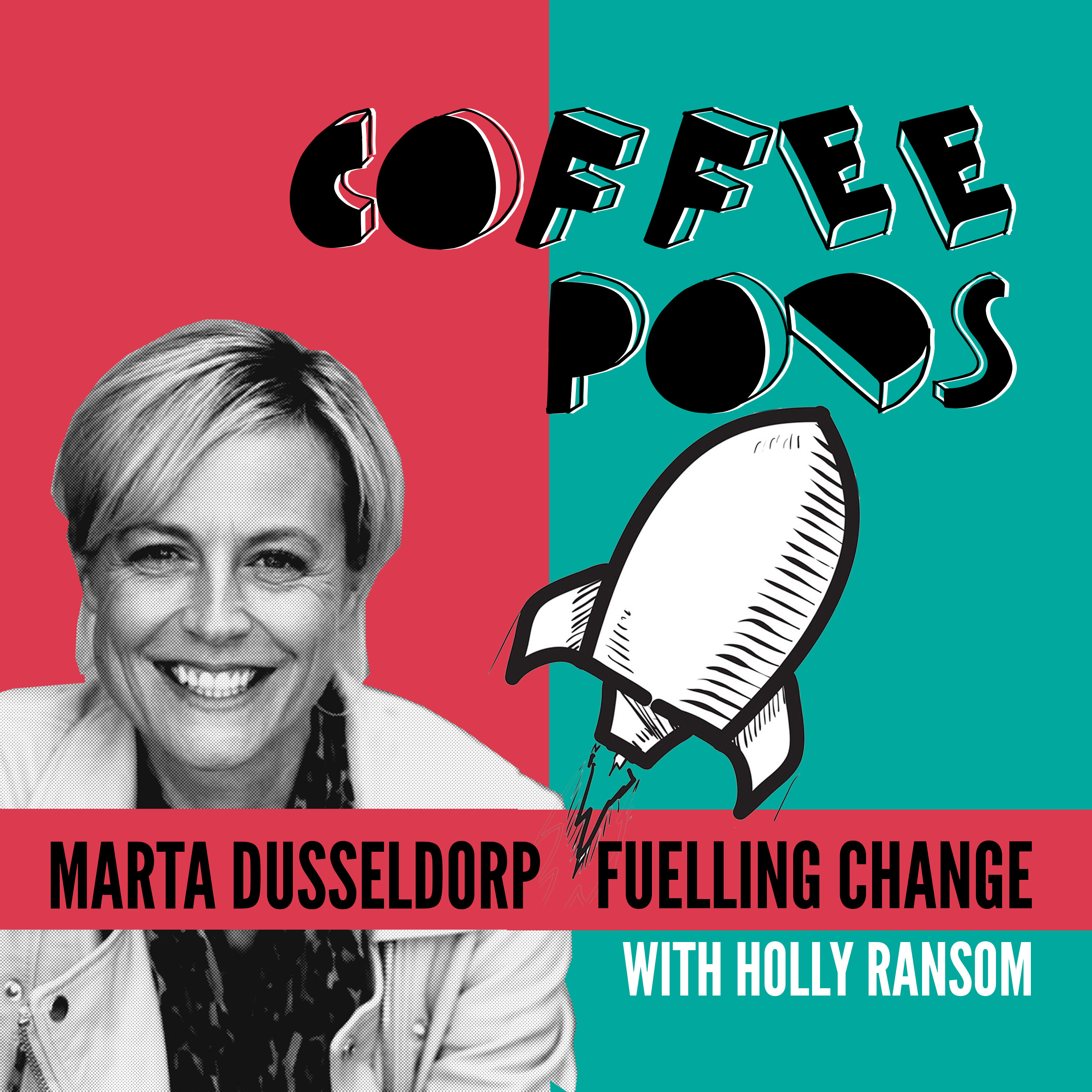 Coffee Pod #74: Marta Dusseldorp, highly respected star of screen and stage, on using one’s platform to drive the change that matters