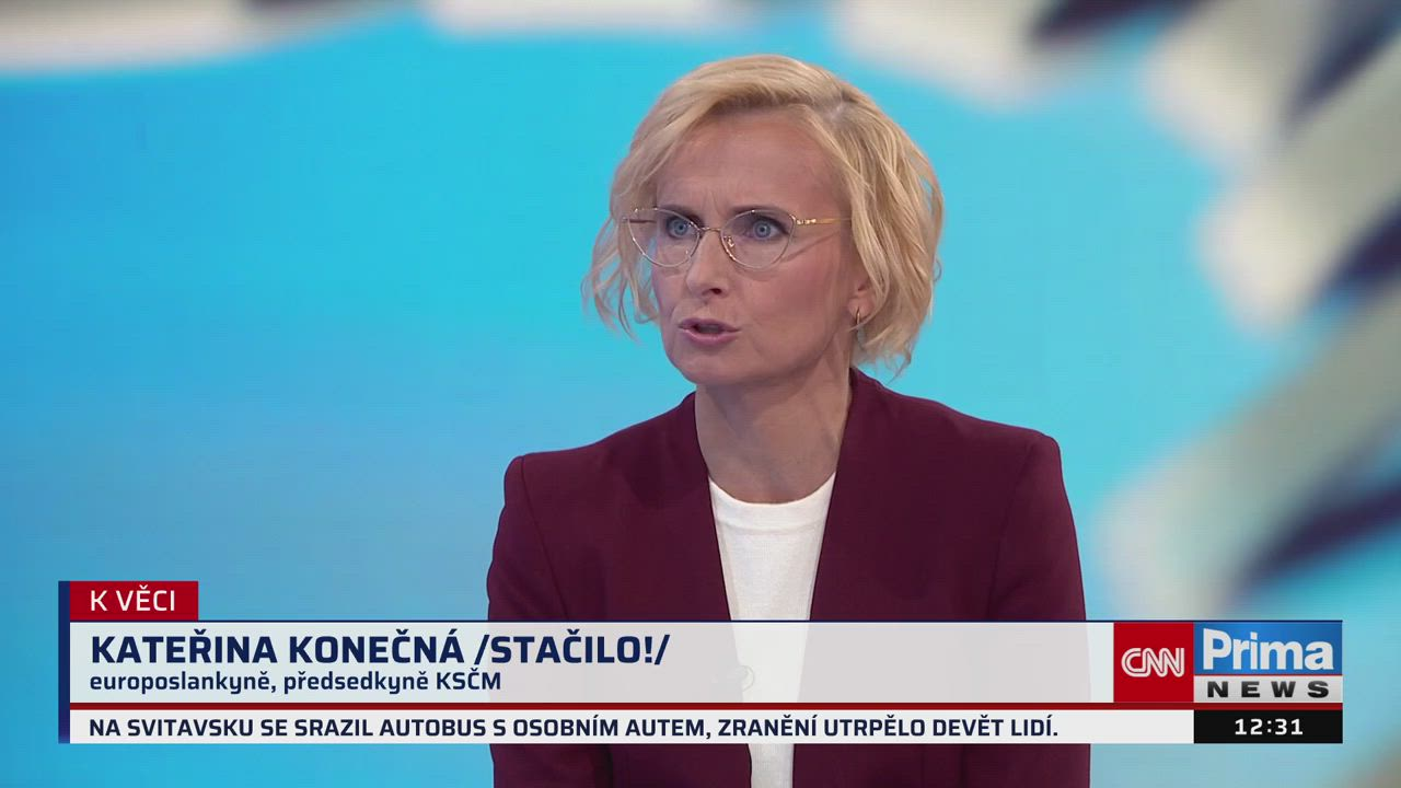 Rusko bezpečnost ČR nenarušuje, říká Konečná. Ostře zkritizovala bývalého kolegu Dolejše episode artwork