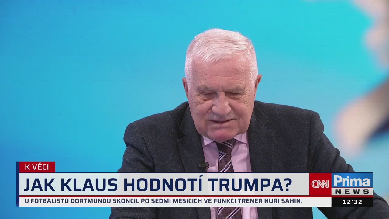 K VĚCI, Václav Klaus - 22.1. v 12:30 episode artwork